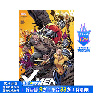 【预售】X 战警全集 by 马克?古根海姆 X-Men By Marc Guggenheim Omnibus Ken Lashley Cover 英文漫画书 正版进口书