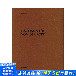 【预售】戈曼·吕迪·冯·德·罗普 G?umann Lüdi von der Ropp 原版英文建筑设计 正版进口书