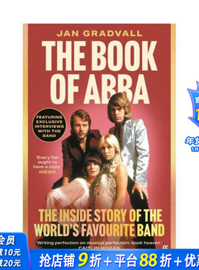 【预售】瑞典音乐组合ABBA之书：忧郁的秘密 The Book of ABBA: Melancholy Undercover 原版英文音乐 正版进口书