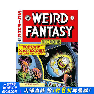 原版 卷1 幻想 Archives 英文漫画书 Volume 档案：奇怪 Fantasy Weird 进口书 正版 The 现货