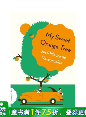 【预售】我亲爱的甜橙树 同名影视原著小说 Pushkin Children's Classics英文英语拓展阅读进口书 经典儿童文学 成长治愈小说