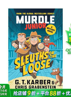 【现货】少年谜团：逍遥侦探 悬疑小说 【Murdle Puzzle】Murdle Junior Mysteries 英文小说故事 英语拓展阅读进口书