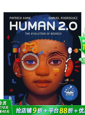 【现货】人类2.0：仿生进化革命 英国学校图书馆协会图书奖Human 2.0 : The Evolution of Bionics 英文儿童插画科普绘本进口书