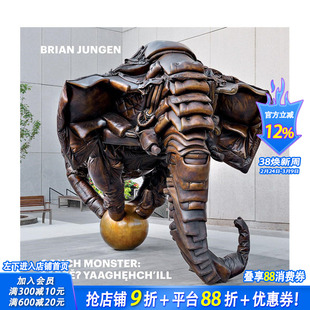 【预售】英文原版 雕塑艺术家Brian Jungen：沙发怪兽 Brian Jungen: Couch Monster 艺术画册 正版进口书籍 善优图书