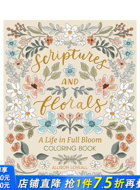 【预售】经文与繁花：生命绽放图鉴 Scriptures and Florals: Life In Full Bloom 原版英文生活综合 正版进口书