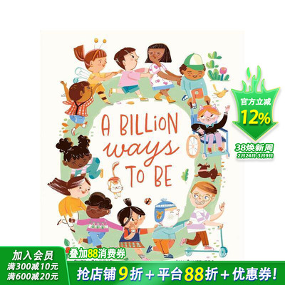 【现货】十亿种存在方式 A Billion Ways to be 英文儿童插画科普绘本 进口童书