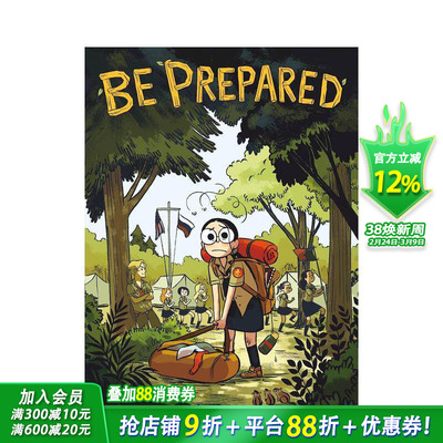 【预售】【凯迪克奖得主Vera Brosgol】准备出发（精装） Be Prepared 英文儿童漫画故事 英语拓展阅读进口书