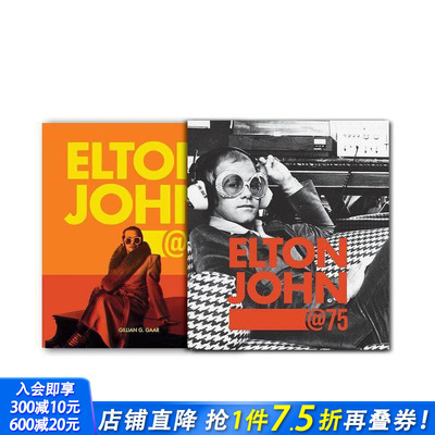 【现货】英文原版 埃尔顿·约翰75岁 Elton John at 75 音乐生活 正版进口图书画册 善优图书