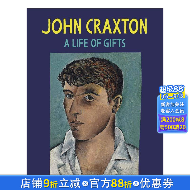 【现货】John Craxton英国艺术家约翰&middot;克雷克斯顿:礼物的生命 A Life of Gifts 英文原版 耶鲁大学出版社