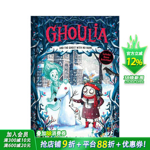 【现货】茱莉亚与无名幽灵 3 Ghoulia and the Ghost with No Name 英文儿童桥梁故事书 英语拓展阅读进口书 哥特式 儿童文学