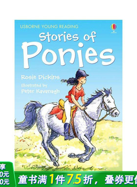 【预售】【Usborne分级阅读1】小马的故事 Stories of Ponies 英文儿童分阶阅读 英语早教故事课外书 进口童书
