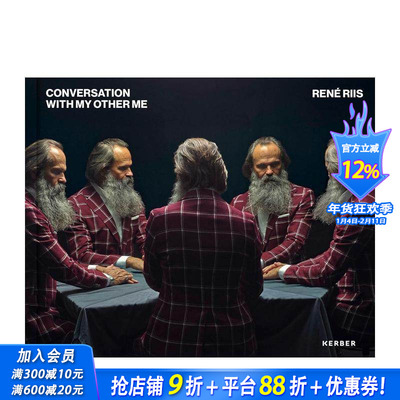 【预售】与另一个我的对话 Conversation with My Other Me 原版英文摄影作品集肖像 正版进口书