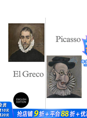 【现货】毕加索-埃尔·格列柯 Picasso-El Greco 原版英文艺术画册画集 正版进口书