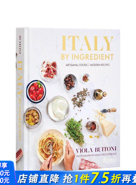 【预售】意大利食材 Italy By Ingredient 原版英文餐饮生活美食 正版进口书