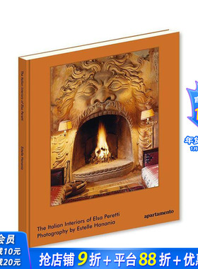 【预售】Elsa Peretti的意大利室内设计 The Italian Interiors of Elsa Peretti 原版英文设计 正版进口书