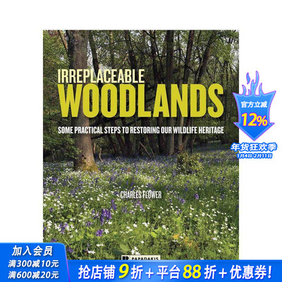 【预售】不可替代的林地：恢复野生动物遗产的一些实用步骤 Irreplaceable Woodlands 英文生活指南 正版进口书