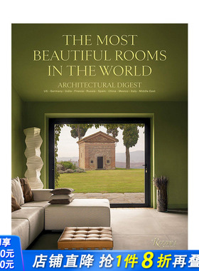 【现货】AD建筑文摘:全球美丽房间 Architectural Digest 杂志新策划 室内居住空间设计 世界上较美丽的房间 英文原版