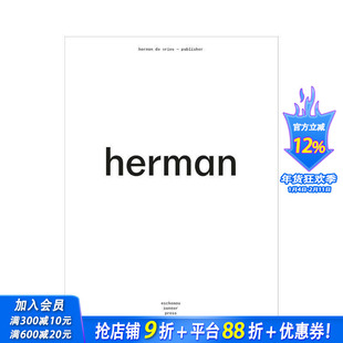 【预售】赫尔曼·德·弗里斯 - 出版人 herman de vries - publisher 英文艺术 正版进口书画册