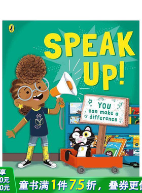 【预售】英文原版 火箭说大声说出来！ Rocket Says Speak Up! 英文儿童故事绘本 进口原版书籍 善优图书