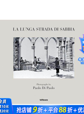 【预售】漫长的沙路 La lunga strada di sabbia: Paolo Di Paolo - Pier Paolo Pasolini 原版英文摄影 正版进口图书
