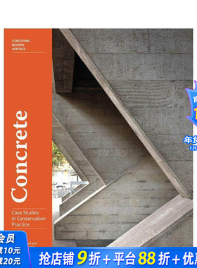 【现货】混凝土 - 保护实践案例研究 Concrete - Case Studies in Conservation Practice 原版英文建筑设计 正版进口书