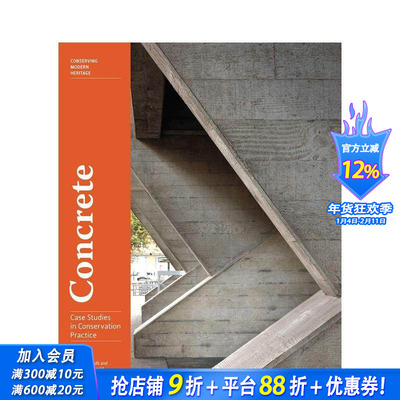 【现货】混凝土 - 保护实践案例研究 Concrete - Case Studies in Conservation Practice 原版英文建筑设计 正版进口书