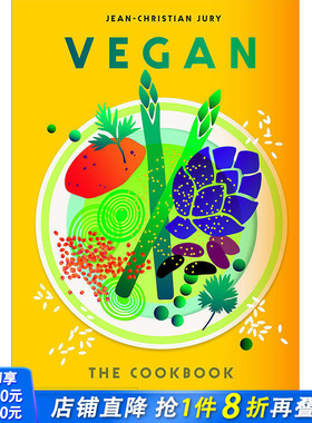 【预售】 The Cookbook:Vegan，【烹饪书】素食 英文原版图书籍进口正版 Jean-Christian Jury 餐饮
