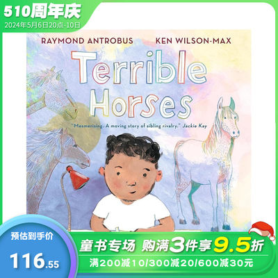 【预售】糟糕的小马 情绪管理绘本 Terrible Horses 英文儿童插画故事绘本 进口童书