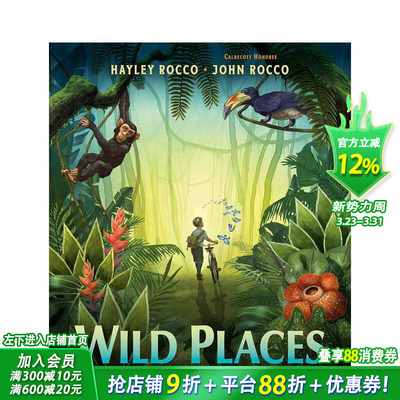 【预售】荒野：博物学家大卫·阿滕伯勒的一生 The Life of Naturalist David Attenborough 英文儿童插画故事绘本 进口童书