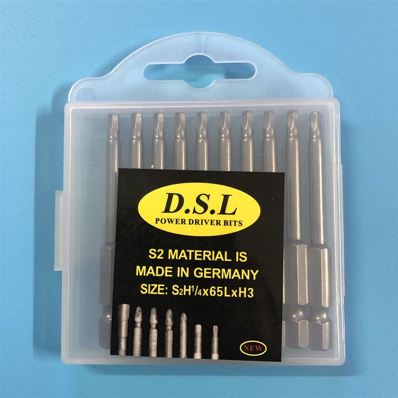 厂家直销【德国】进口高强度电动螺丝起子内六角批头 高磁性高硬