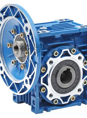 NMRV减速机蜗轮蜗杆步进电机减速器06I3涡轮变速机小型齿轮箱牙箱