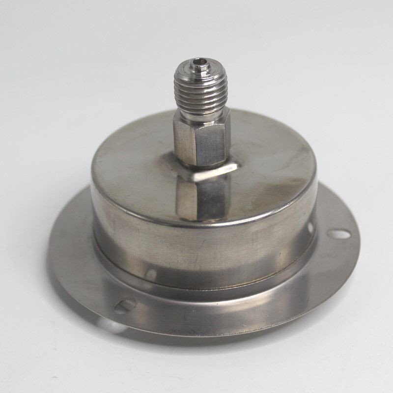 真空天川仪表轴向全不锈钢压力表304Y-60BFZT 耐高温防腐高压低压