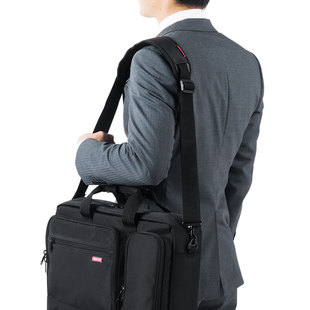 日本SANWA山业肩带电脑包带配件单肩尼龙公文包单肩包带金属扣耐用