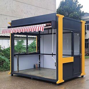 移动户外售货亭岗亭简易房景区夜市售卖公园定制摆摊奶茶报刊亭