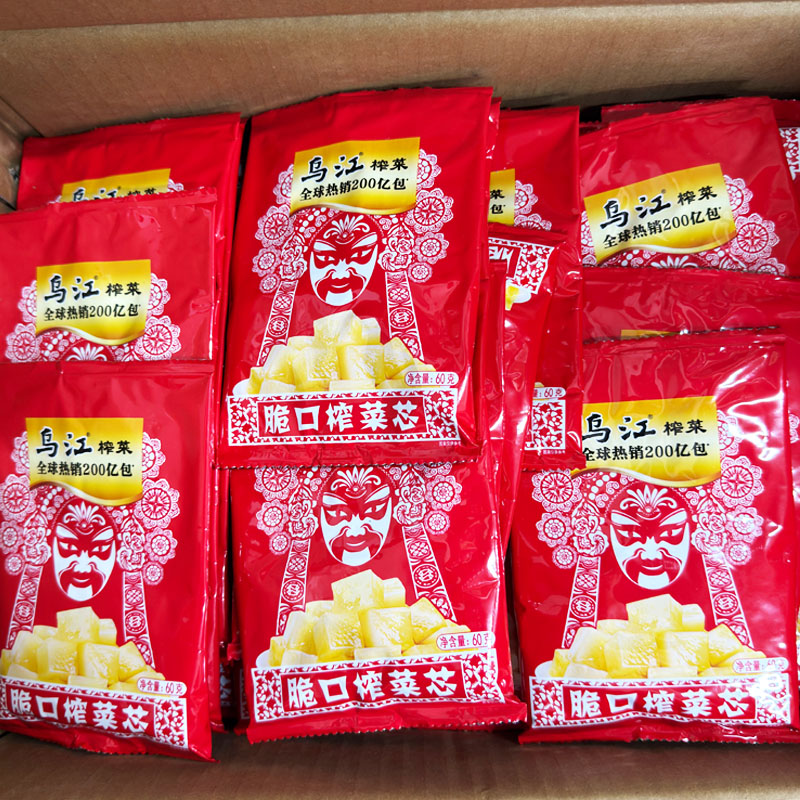 乌江榨菜芯脆口60g下饭泡菜图片