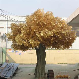 仿真榕树叶绿色植物室内外假榕树造景人造树仿真树厂家榕树盆景
