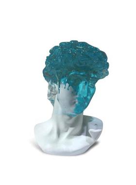 古希腊人物透明树脂雕塑定制大卫断臂维纳斯会客厅落地艺术品摆件