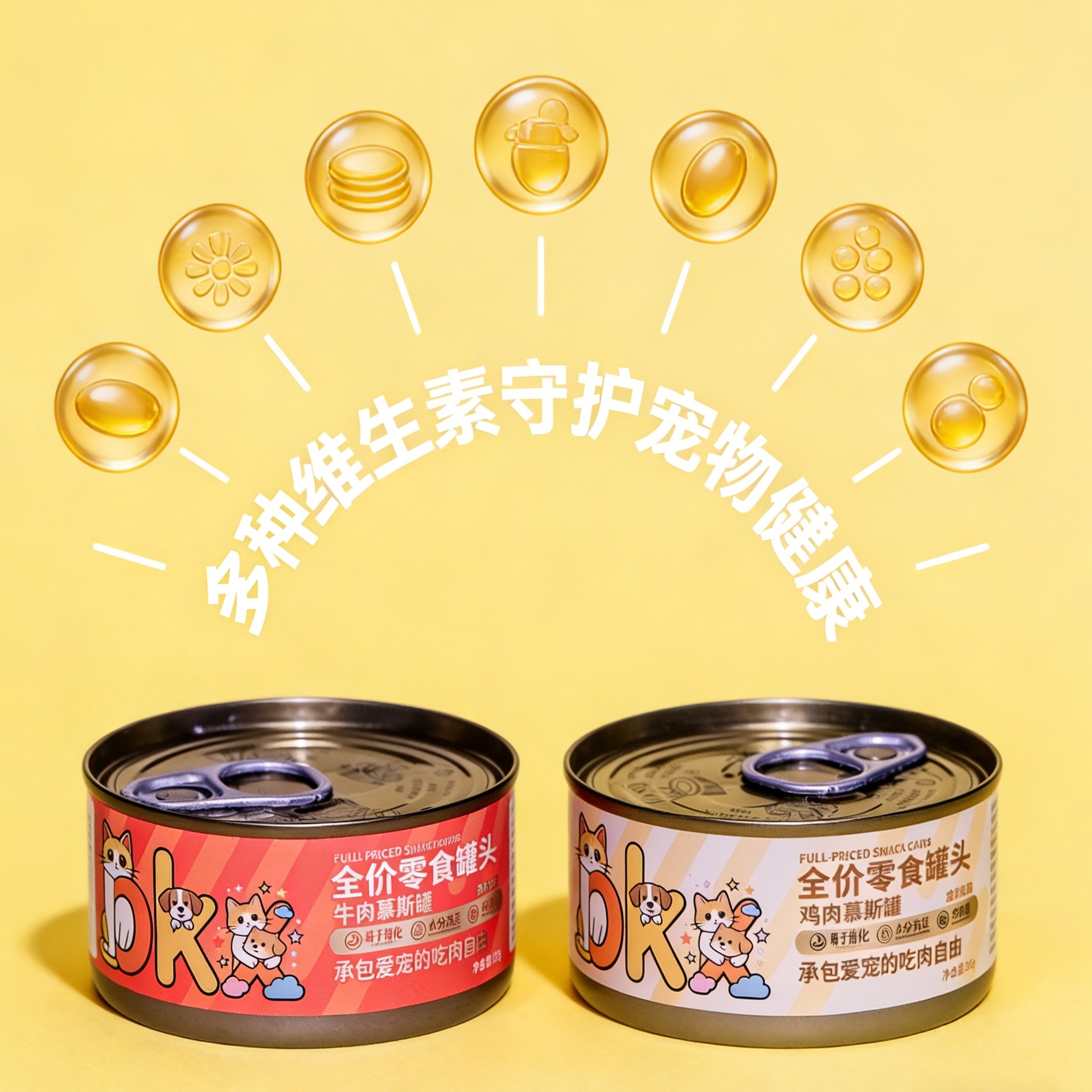 铂卡鑫宠物全价零食慕斯罐头猫狗通用营养补水湿粮维生素补充鱼油,宠物/宠物食品及用品,狗零食罐,淘宝优惠券,粉丝福利购,淘宝优惠卷