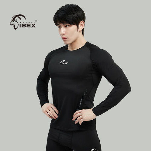 岩羚AltaicIbex运动上衣修身长袖紧身速干健身男女跑步休闲夏季