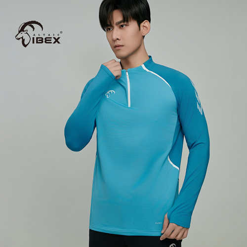 岩羚加绒训练保暖运动上衣