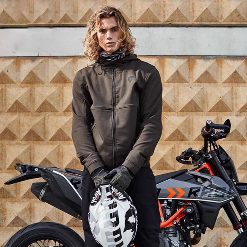 REVIT锐飞特帕拉波利卡摩托车骑行服男通勤休闲防风耐磨防摔夹克