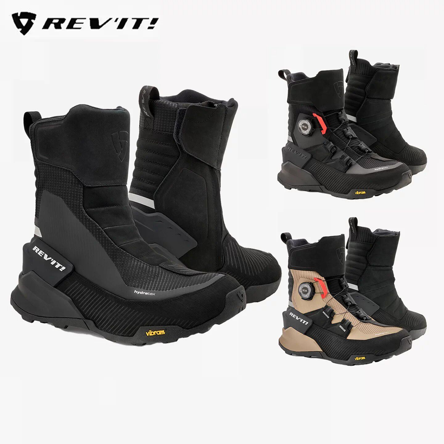 Rev'it!防水防摔机车骑行靴