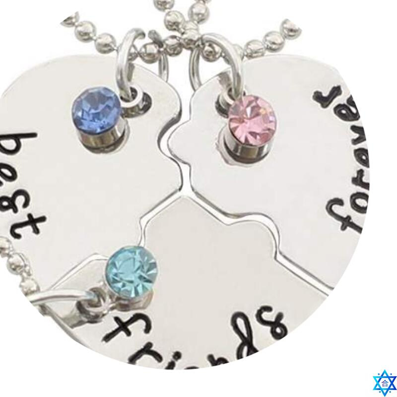 Good sister souvenirs friendship graduation jigsaw necklace
