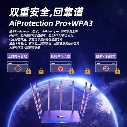 路由器家用高速千兆穿墙王5g双频无线网络wifi6电竞游戏办公全屋覆盖学生宿舍增强信号光纤光猫正品极速上网