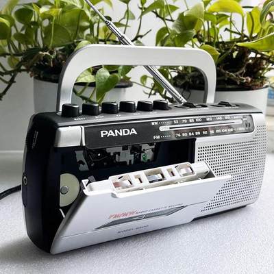 PANDA/熊猫6500磁带录音机交流电家庭用随身听怀旧老式卡带播放机