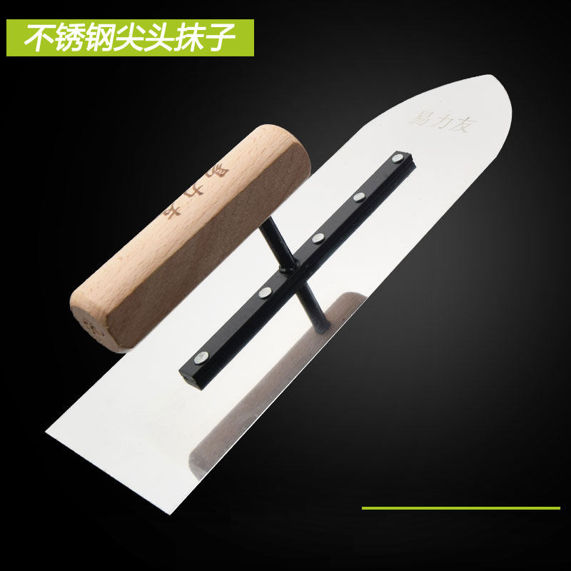 尖头不锈钢抹泥刀批腻子抹子批墙抹灰刀刮刀水泥砂浆收光刀,五金/工具,抹泥刀,淘宝优惠券,粉丝福利购,淘宝优惠卷