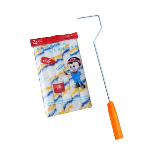 易力友4寸长毛滚筒内墙外墙刷乳胶漆油漆涂料工具拇指辊刷耐溶剂