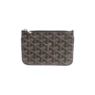 中古Goyard戈雅男包A级95新Clutch 防水帆布手拿包 bag手拿包涂层