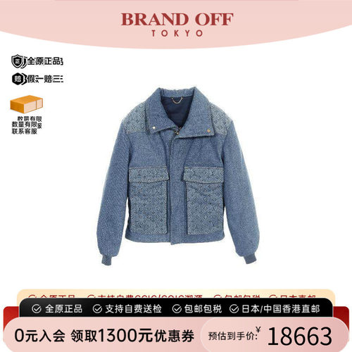 中古LV路易威登外套メンズ牛仔布
