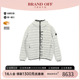 中古Moncler盟可睐男B级9新Down jacket羽绒夹克棉外套灰色